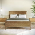 thumbnail image 2 of Flash Furniture Fiona Platform Bed Frame Queen Light Brown (MG090029QBAOAK), 2 of 11