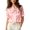 Pink, variant on ClodeEU Women's Elegant Bow Tie Neck Shirt,Long Sleeve Blouse ,Office Shirt Top Beige,Womens Plus L