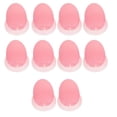 thumbnail image 3 of 10Pcs Dustproof Lipbrush Cover Makeup Brush Sleeve Small Brush Protector Pink, 3 of 5