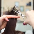 thumbnail image 4 of Tijeras para cortar el pelo - Tijeras para cortar el pelo y peluquería Tijeras de acero inoxidable para peluquería y corte de pelo para barberos, 4 of 5