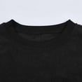 thumbnail image 3 of Gibobby Conjunto de sudadera informal para mujer Conjunto de cuello redondo de de Color sólido de otoño e invierno para mujer, suéter de manga larga de pana, (Negro,G), 3 of 5