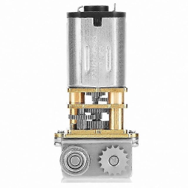 12V DC 11RPM N20 Right Angle Metal Gearbox Micro Motor for 3D Printing Pen Use