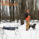 thumbnail image 3 of Waterproof Deer Sled with 2 Ropes for Ice Fishing & Firewood Transport, 3 of 5