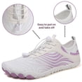 thumbnail image 3 of BERANMEY Water Shoes for Women Men Skin-Feel Wide Toe Box Quick Dry Barefoot Aqua Socks Swim Kayaking Beach Driving Sports Diving Footwear for Adults Beach Walking Surfing Yoga, 3 of 8