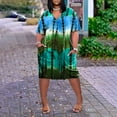 thumbnail image 1 of EIMELI Mode Femmes Casual V-Cou Sangle à Manches Courtes Dos Ouvert Robe Imprimée Sexy, 1 of 6