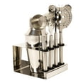 thumbnail image 2 of Trifri Bar Set Tools Cocktail Shaker Bartender Kit W/ Stand 5,Piece Stainless Steel Bar Sets For The Home Bartenders Drink Mixer Equipment Kit, 2 of 6