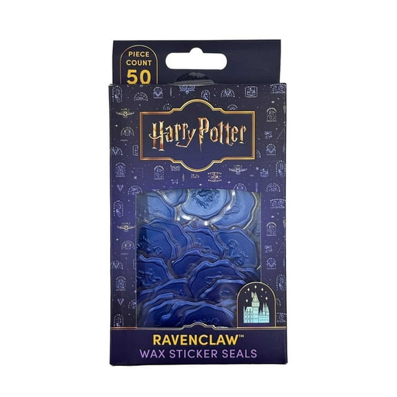 Harry Potter Harry Potter: Ravenclaw Wax Sticker Seals (Set of 50), (Hardcover)