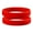 Red, variant on 2Pcs Fashion Silicone Wristbands Wrist Bands Solid Color Sports Design Bracelets