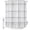 Gray, variant on Small Stall Shower Curtain 48x72 Inch Narrow Half Size Sage Green Check Bath Curtains Bathroom Decor, Farmhouse Line Buffalo Plaid Waterproof Fabric Shower Curtain Set with Hooks 48 Inch