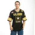 thumbnail image 2 of Football Jerseys, Army Star, Black, L, 2 of 3