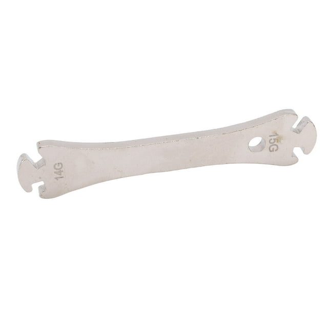 Llave de radios de bicicleta de acero inoxidable, herramienta de reparación de dispositivo de sujeción de bicicleta a prueba de óxido para exteriores YUNYI BRAND Deportes