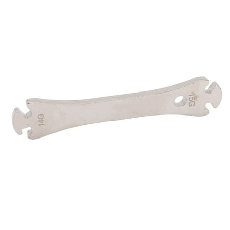 

Repair Spanner Tool High Strength Fastening Rust Proof Bike Spoke Wrench Stainless Steel For Outdoor