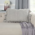 thumbnail image 4 of Nourison Life Styles Grey Decorative Throw Pillow , 16" x 24", 4 of 5