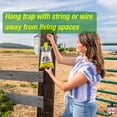 thumbnail image 6 of Rescue! Big Bag Fly Trap Disposable, Resin, 1 Pack, 6 of 8