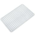 thumbnail image 1 of GPED BathTub Mat , Tapete de Baño Antideslizante, Tapete de Ducha Lavable a Máquina para el Forro Del Piso de la Bañera Mats con Ventosas y Agujeros de Drenaje, Limpia y Suave en los Pies, 34x22 Pulg, 1 of 6