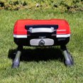 thumbnail image 2 of Cuisinart Petite Gourmet Portable Tabletop Gas Grill, Red, 2 of 7