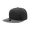 Black/Charcoal, variant on 6029 5 Panel High Profile Structured Polyester Snapback-White