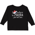 thumbnail image 3 of Inktastic I Believe in Santa 2 Boys or Girls Long Sleeve Toddler T-Shirt, 3 of 5