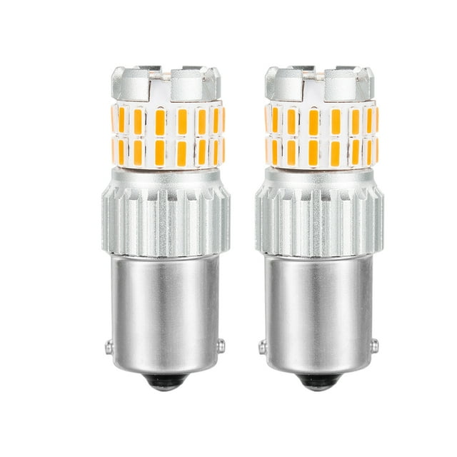 Juego de 2 Bombillas de Luces de Parada Zulema Amarillo BAU15S