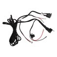 thumbnail image 1 of Kit de arnés de cableado de barra de luz LED, interruptor basculante de encendido y apagado de 5 pines, 16AWG, 12V, resistente al agua, resistente para camioneta ATV SUV, 1 of 8
