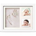 thumbnail image 3 of Baby Handprint Footprint Clay Footprint Set para recién nacidos y niños pequeños, Baby Gift Girl Recuerdo personalizado, Baby Nursery Decor, Unique Keepsake Vhermosa Portarretratos, 3 of 6