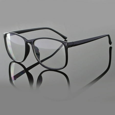 Designer Large Retro Clear Lens Nerd Frames Glasses Mens Womens Eyewear Fashion