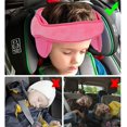thumbnail image 4 of Soporte para la cabeza del coche de bebé, soporte ajustable para la cabeza del asiento de seguridad para el niño, cómoda cuña para el cuello, soporte de fijación para la cabeza, cojín protector para el descanso, rosa Sincero Electrónica, 4 of 5