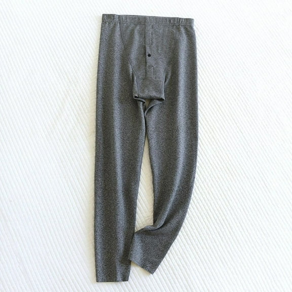 LONKITO Thermal Underwear for Men Pants Comfort Warm Long Johns Leggings Loungewear for Fall Winter Clothes Size XL