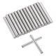 thumbnail image 1 of Uxcell 25 Pcs 3mm x 25mm Pines de Estante, Pines de Estante, Pines de Espiga de Estante, Pines de Soporte de Estante Ajustables, Elementos de Acero Inoxidable Plateado (0.12 x 0.98 pulgadas), 1 of 1