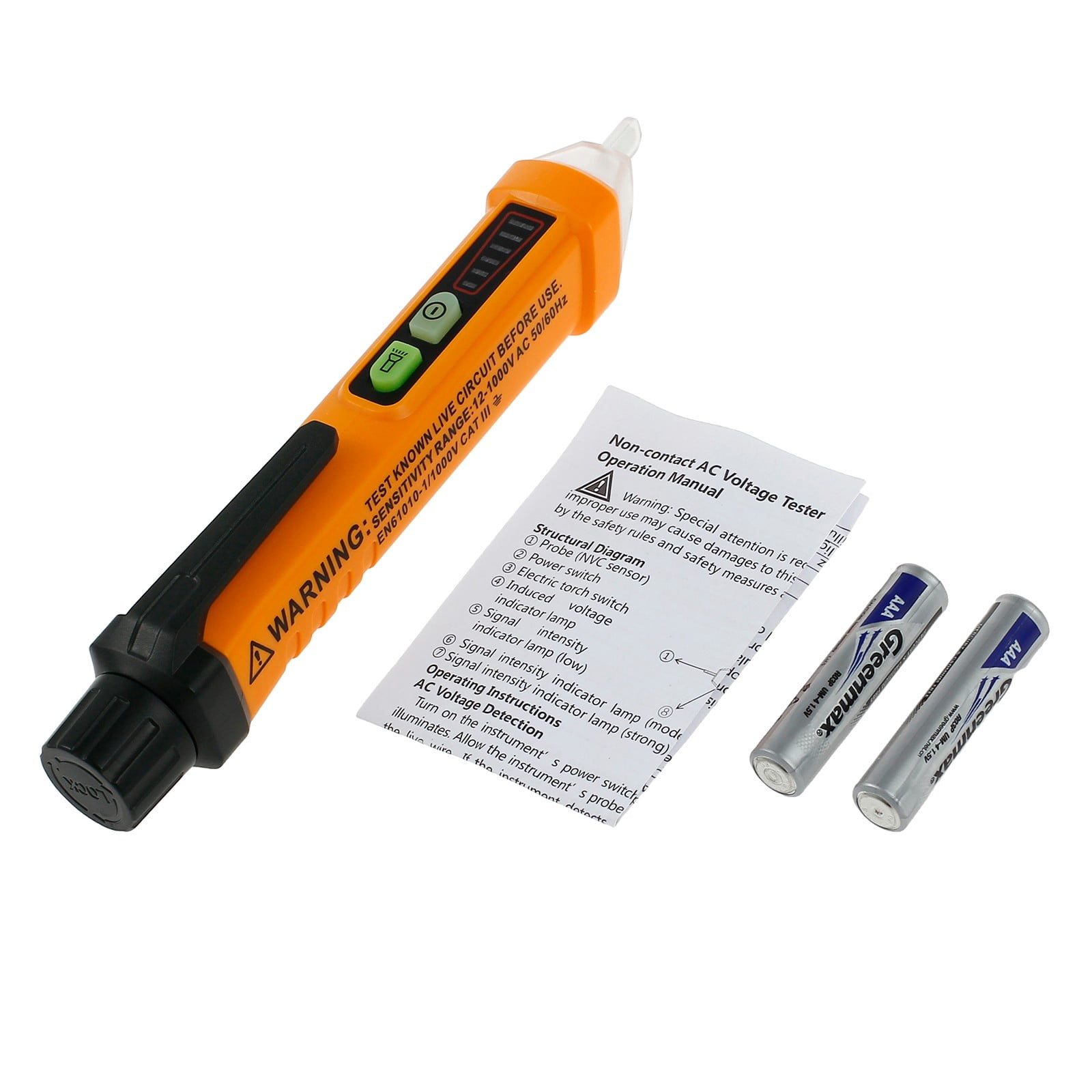 esynic voltage tester non contact ac voltage detector test pen