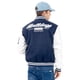 thumbnail image 3 of Chamarra Para Hombre Bomber Beisbolera Con Aplicación Quarry Color Azul, 3 of 4
