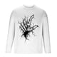 thumbnail image 5 of Amzcrzy Sudadera Para Hombre, Moda Informal, Estampado Deportivo, Manga Larga, Cuello Redondo, Blusas, Camisas, Blanco, M, 5 of 5