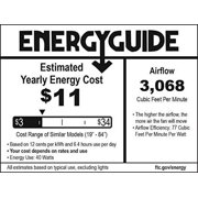 Minka-Aire F844-GS Light Wave 52 Ceiling Fan with LED Light and Remote, Graphite Steel