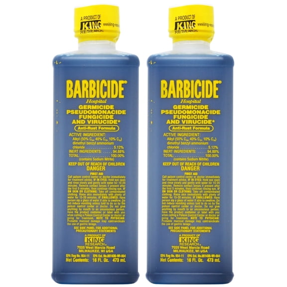 King Research Barbicide Disinfectant 16oz (Pack of 2)