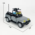 thumbnail image 4 of 12pcs SWAT + Humvee Set Military Counter-Terrorism Mini Figures Building Blocks Toy Model, 4 of 7