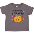 thumbnail image 3 of Inktastic I'm Going to Be a Big Sister- Cute Halloween Pumpkin Girls Toddler T-Shirt, 3 of 5