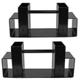 thumbnail image 2 of Fireplace Log Holder, Firewood Rack Indoor, Log Storage Bin, Outdoor Patio, Floor Standing, Powder Coated, Heavy Duty Steel, 1 Pc, 2 of 4