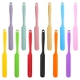 thumbnail image 1 of Espátula larga de silicona todo en uno, grande y pequeña Espátula de crema de color macarrón Espátula larga de grado alimenticio Fácil, 1 of 1