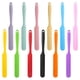thumbnail image 1 of Espátula larga de silicona todo en uno, grande y pequeña Espátula de crema de color macarrón Espátula larga de grado alimenticio Fácil, 1 of 1