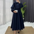 thumbnail image 7 of Elegant Women's Floral Printed Loose Fit Long Sleeve Tunic and Pants Two Piece Outfit Set, 7 of 7