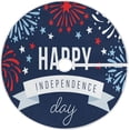 thumbnail image 1 of FMSHPON American Flag Tree Skirt Independence Day Xmas Christmas Tree Skirt Stand Mat for Holiday Party Decoration Indoor Outdoor 36 inches, 1 of 6