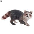 thumbnail image 2 of Neinkie Modèle Animal Simulé Détaillé PVC Raton Laveur pour Enfants, 2 of 9
