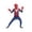 Red, variant on Full Body Superhero Suit with Mask Set, Adult Spider Manlike Cosplay Costume Jumpsuit, Premium 3D Graphic Printed Spandex Zentai Bodysuit Outfit Halloween Costume Attire for Men, Red, S