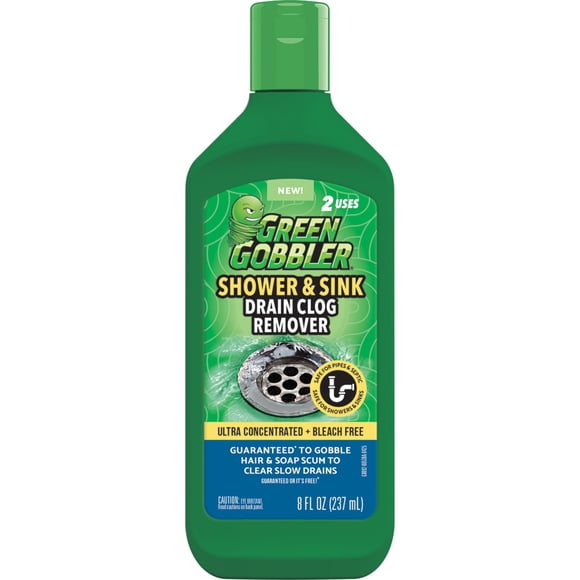 Desatascador de desagües Green Gobbler para ducha y lavabo 237 ml