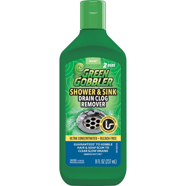Desatascador de desagües Green Gobbler para ducha y lavabo 237 ml