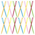 thumbnail image 1 of WHAMVOX 40Pcs Safety Plastic Needles Kids Sewing Needles Assorted Color Weaving Knitting Threading Diy Handmade, 1 of 8