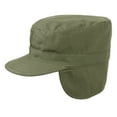 thumbnail image 2 of Rothco G.I. Type Bonnets de Combat avec Rabats - Olive Drab, 7 1/2, 2 of 3