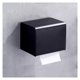 thumbnail image 1 of Caja de pañuelos montada en la pared Servilletero de pañuelos montado en la pared Dispensador Cajón de pañuelos Caja Accesorios de baño for el inodoro de la cocina del hogar, sin taladros, 1 of 8