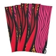 thumbnail image 2 of Art Abstract Pattern Kitchen Towels Set of 4 Tea Towels for Kitchen Decorative Waffle Dishcloths 28x18in, 2 of 7