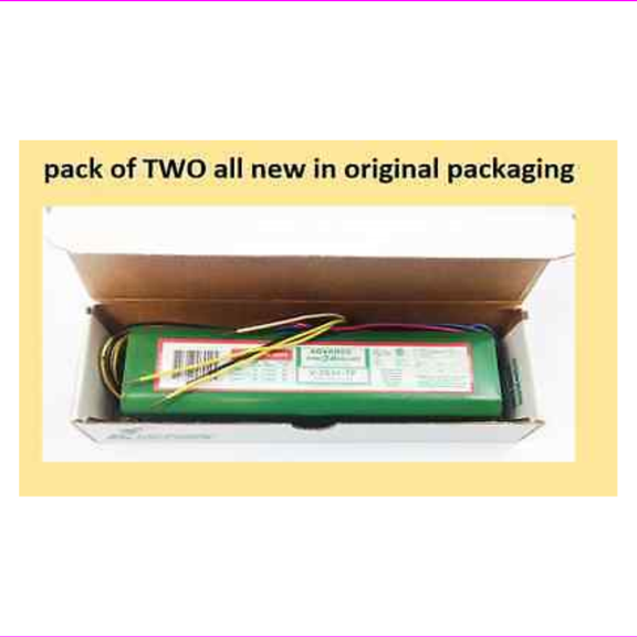 Advance V-2S34-TP Outdoor Fluorescent Ballast, 2-Lamp, F40T12, 40W T12, 277V